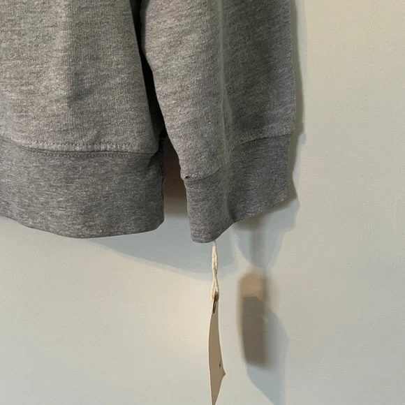 Free People x Original Retro Brand Grey Copenhagen Oversized Sweatshirt M NWT - Picture 5 of 8